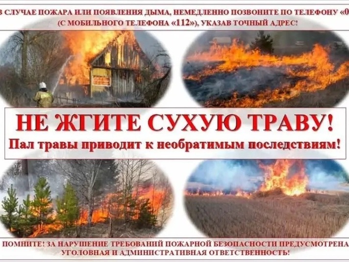Лето-время буйства зелени, но вместе с ней приходит и сухостой, который может вспыхнуть даже от случайной искры.